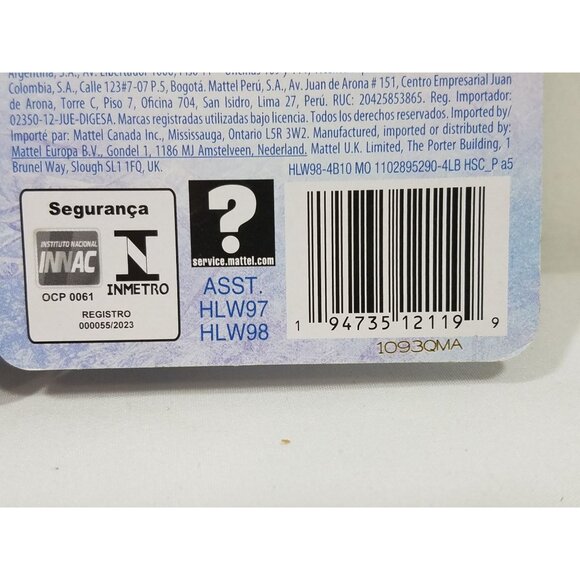 Disney Frozen Dolls Anna & Elsa 3" Mini Princess New and Sealed Collectible - Picture 7 of 7